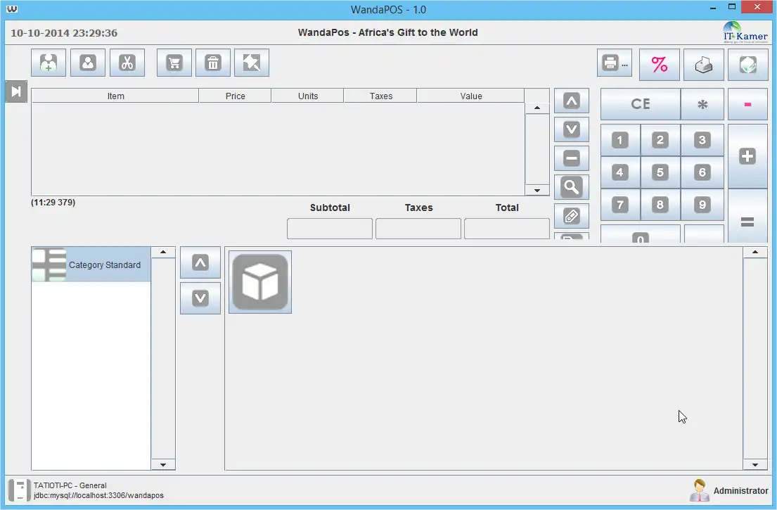 Laden Sie das Webtool oder die Web-App Wanda POS herunter