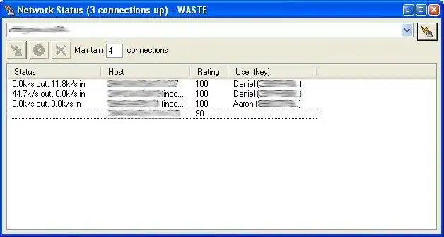 Download web tool or web app WASTE again