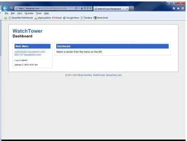 Download web tool or web app Watchtower