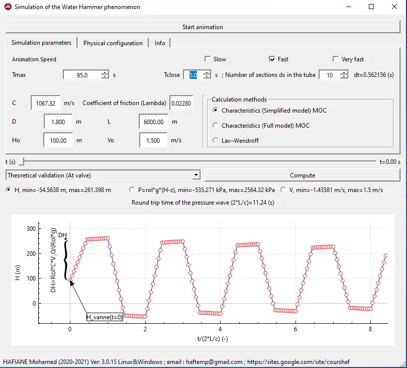 Download web tool or web app water_hammer_simulation