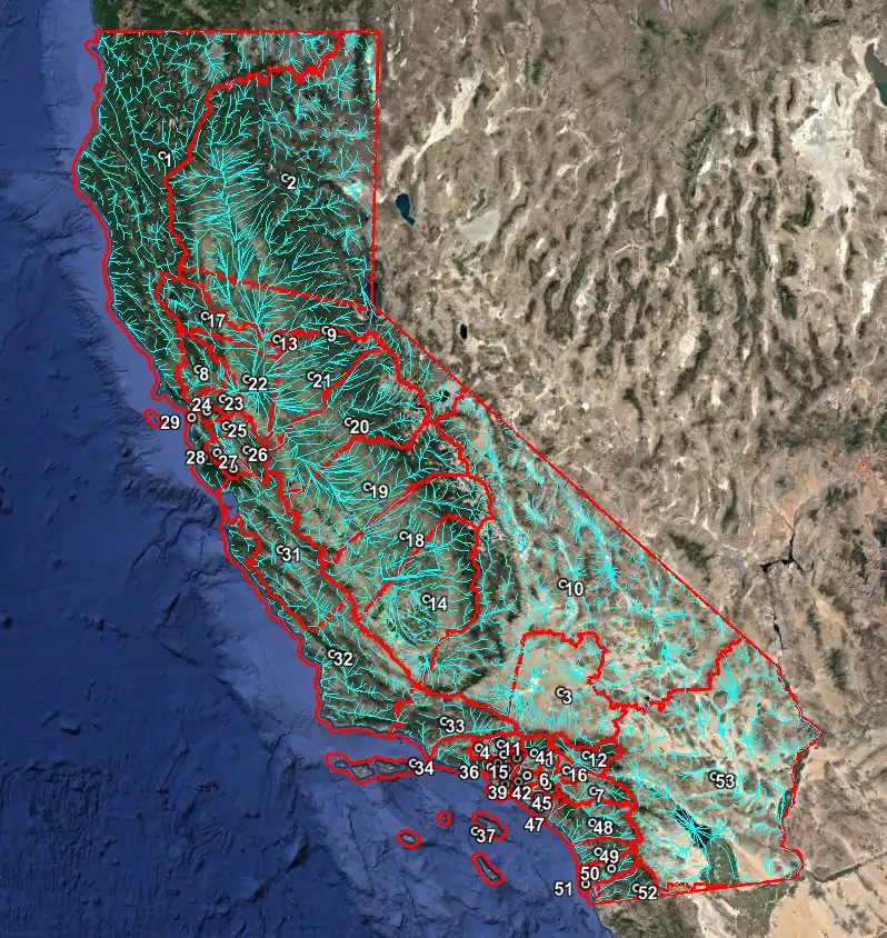 Download web tool or web app Watershed Districts