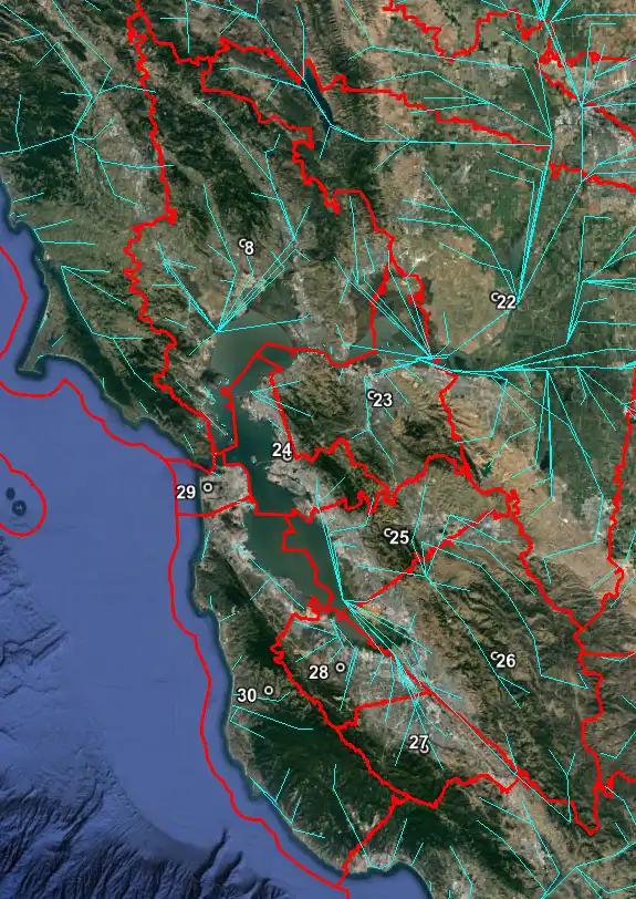 Download web tool or web app Watershed Districts