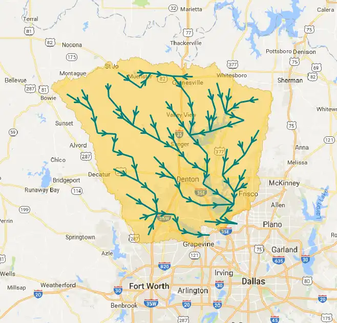 Download web tool or web app Watershed Districts