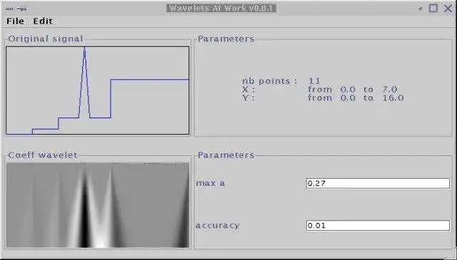 下载 Web 工具或 Web 应用 Wavelets At Work 以在线在 Linux 中运行