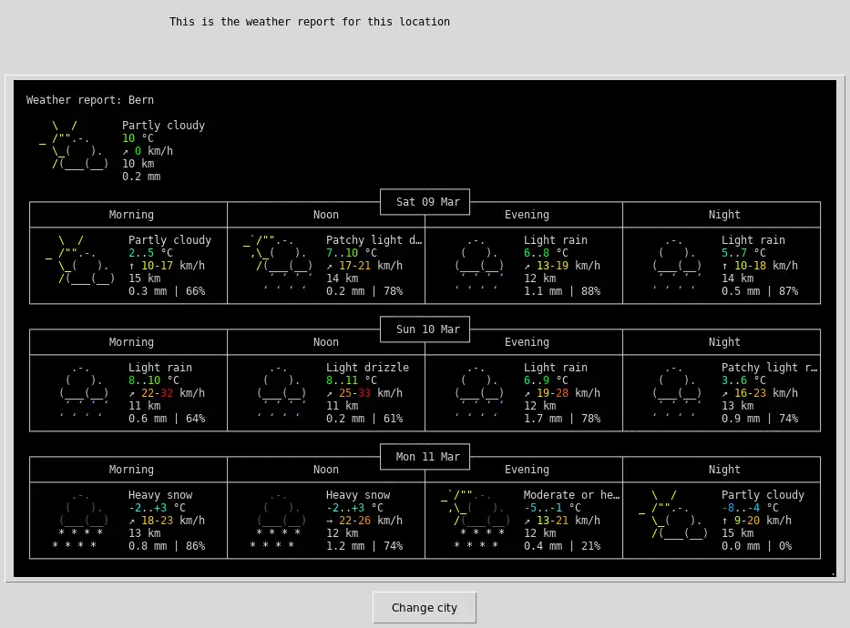 Download web tool or web app Weather-Meteo-Worldwide to run in Linux online