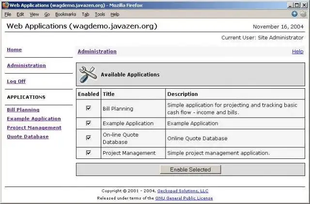 Download web tool or web app Web Application Gateway