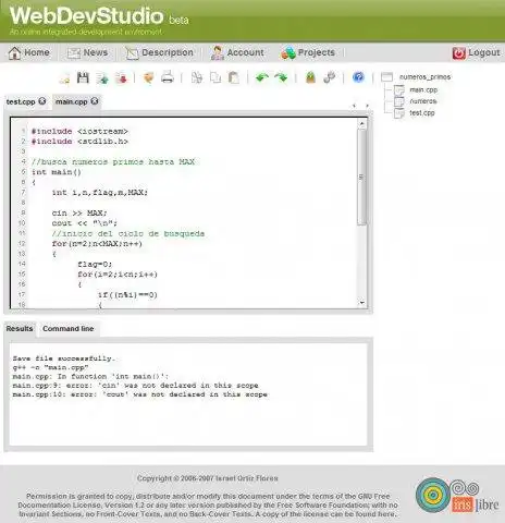 Descargue la herramienta web o la aplicación web WebDevStudio