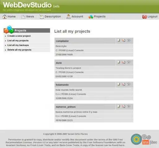 Descargue la herramienta web o la aplicación web WebDevStudio