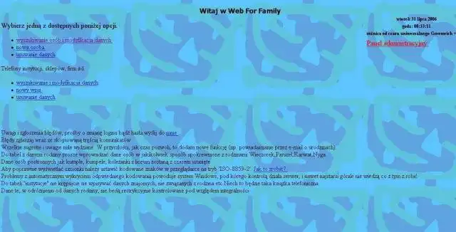 Download web tool or web app web for family