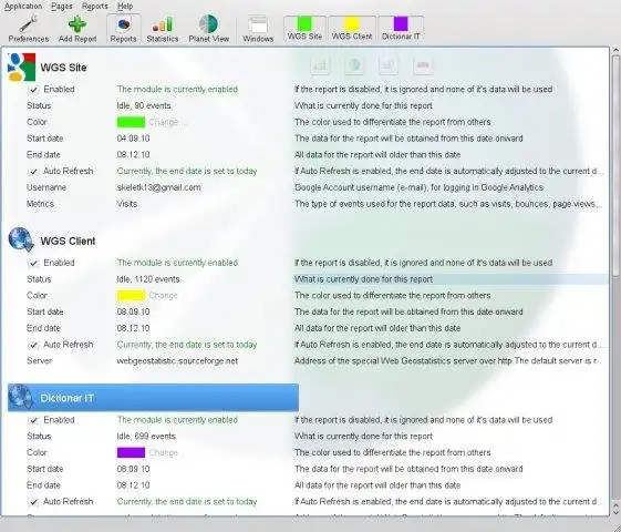 Download web tool or web app Web Geostatistics