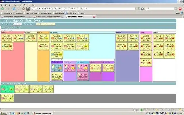 Download web tool or web app Web Heijunka-Kanban