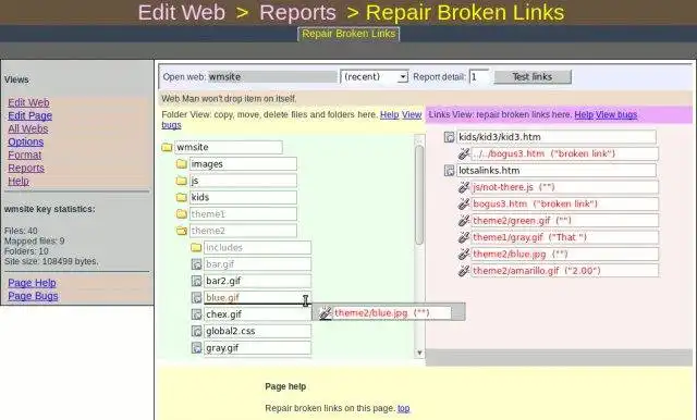 Download web tool or web app Web Man