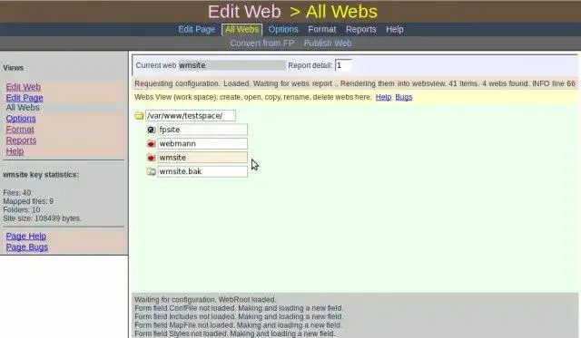 Download web tool or web app Web Man