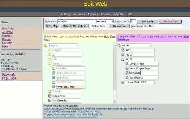 Download web tool or web app Web Man