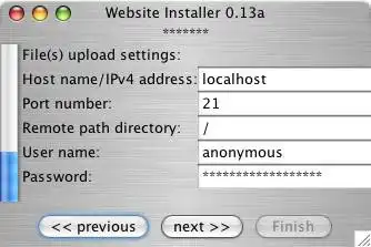 Download web tool or web app Website Installer