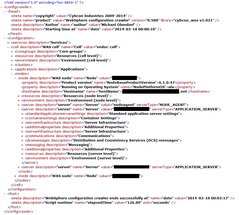 Mag-download ng web tool o web app na WebSphere AS ConfigCrawler