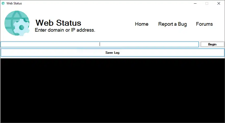 Download web tool or web app Web Status