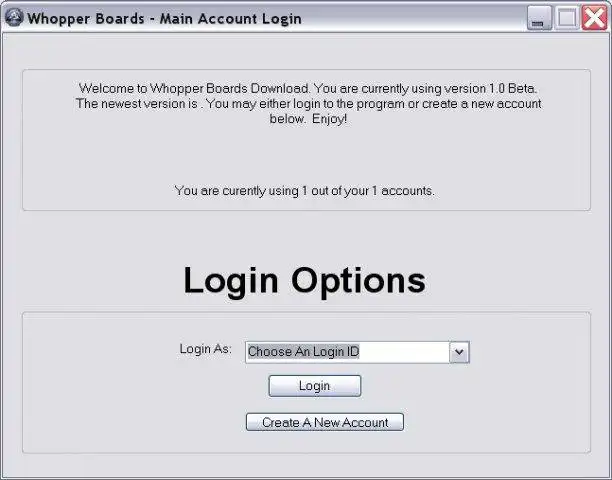 Download web tool or web app Whopper Boards™ Download