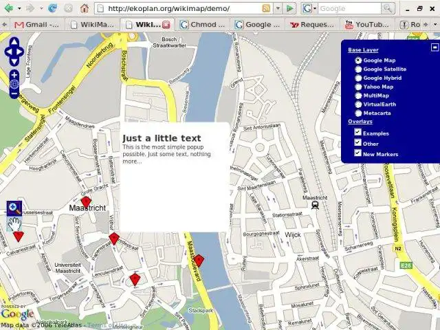 Download web tool or web app WikiMap - geographical wiki