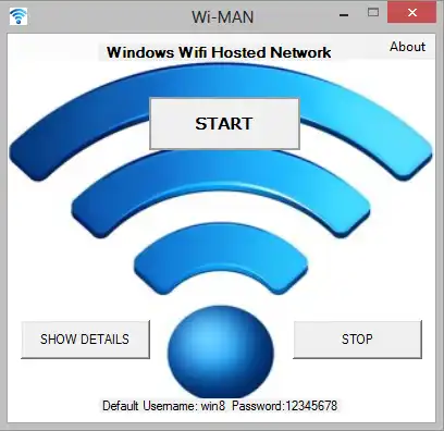 Download web tool or web app Wi-MAN