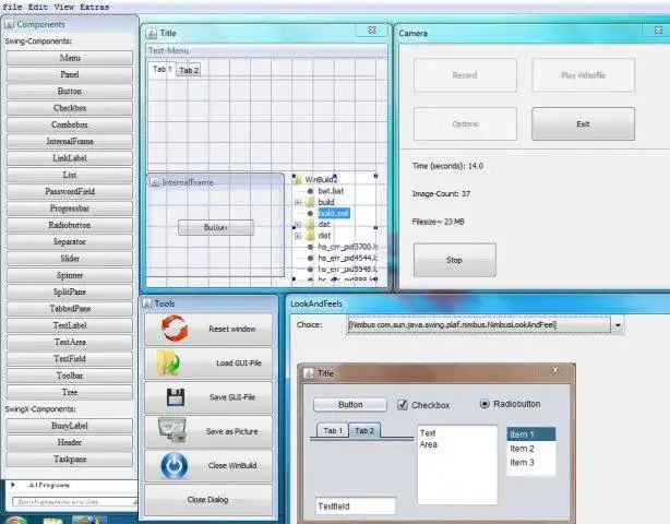 Download web tool or web app WinBuild