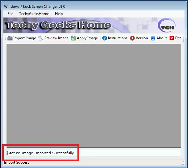 Download web tool or web app Windows 7 Lock Screen Changer