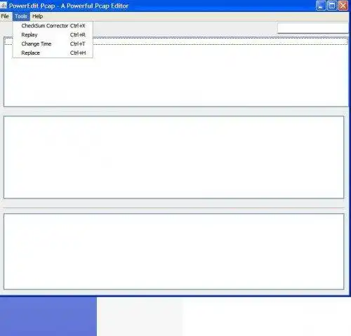 Download web tool or web app Windows Based Pcap Editor