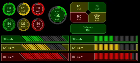 Download web tool or web app WinForm Gauge