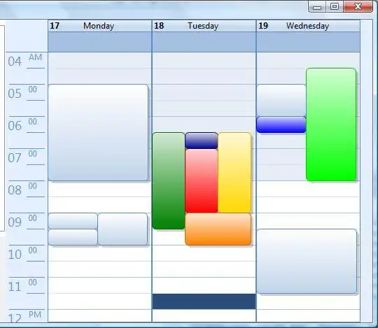 Download web tool or web app Winforms Calendar