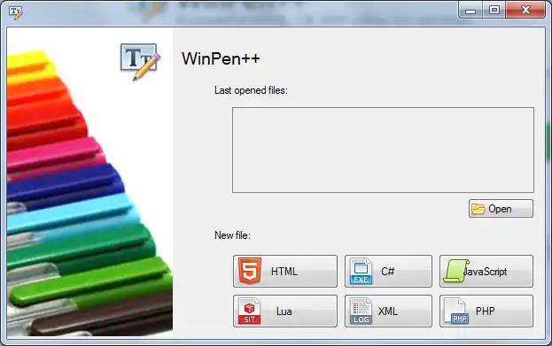 Download web tool or web app WinPen++