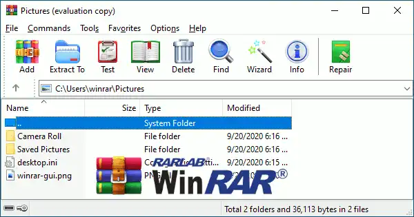 I-download ang web tool o web app WinRAR 2023 Pinakabagong Bersyon 32+64 bit