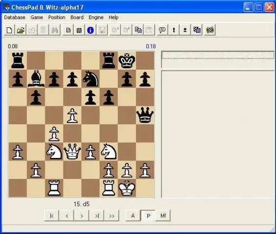 Download web tool or web app Witz Chess Engine to run in Windows online over Linux online