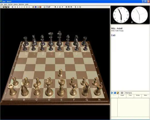 Download web tool or web app Witz Chess Engine to run in Windows online over Linux online