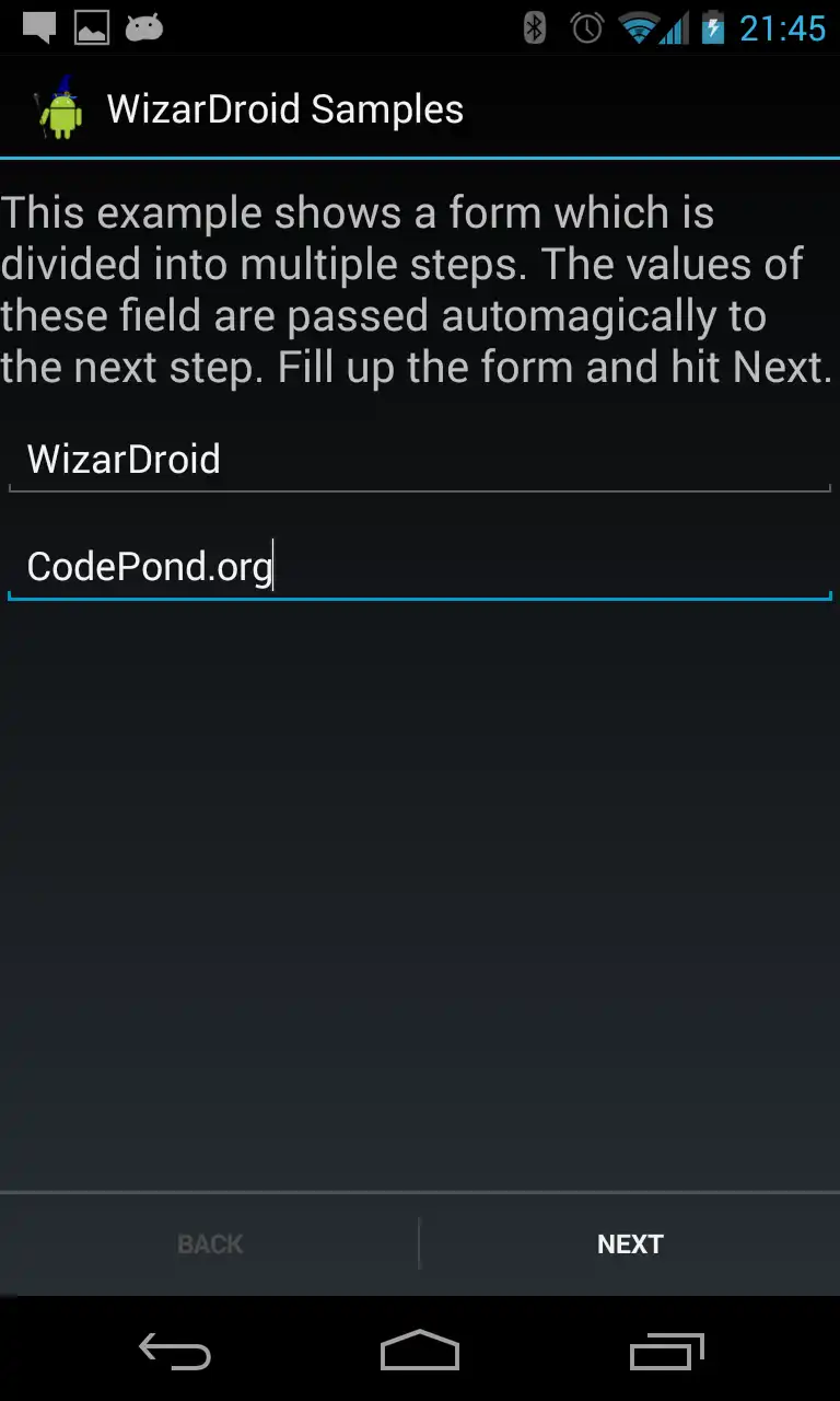 Download web tool or web app WizarDroid