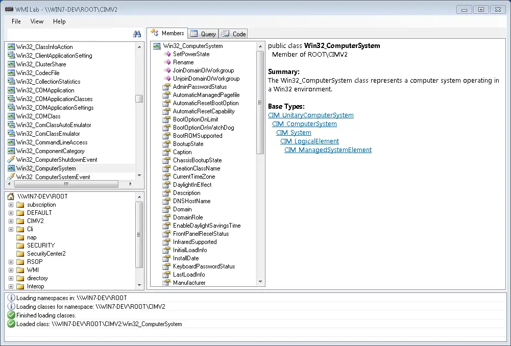 Download web tool or web app WMI Lab