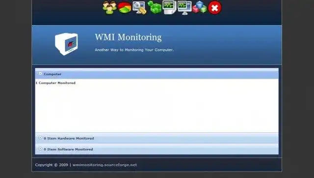 Download web tool or web app WMI Monitoring