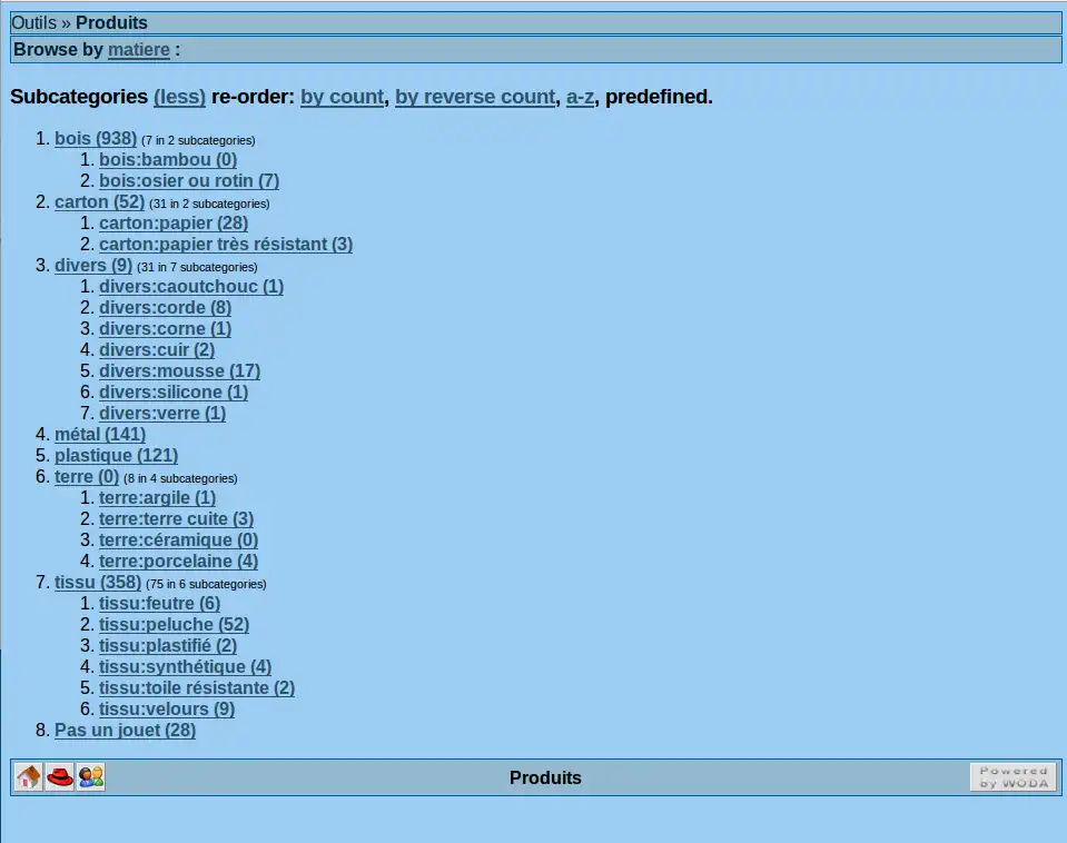 Download web tool or web app Woda, the Web Oriented Database