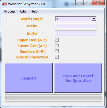 Download web tool or web app Wordlyst Genyrator