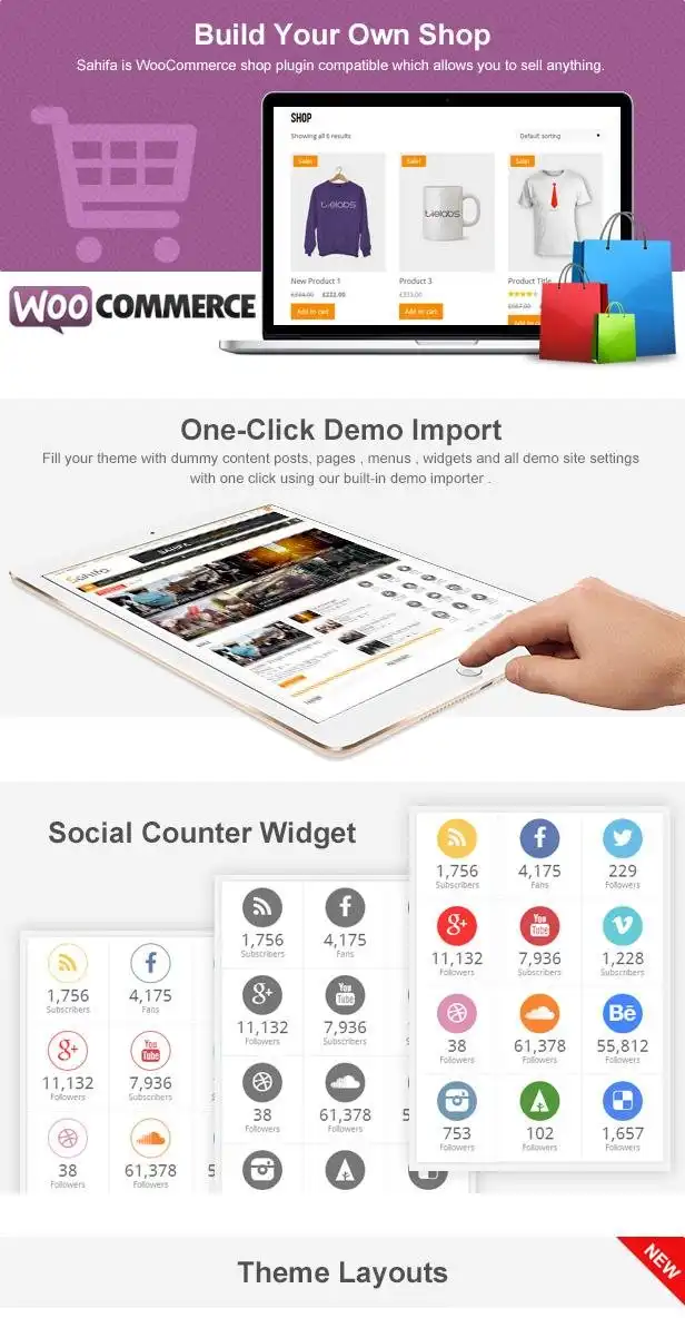 Download web tool or web app WordPress Sahifa 5.9.1 Theme