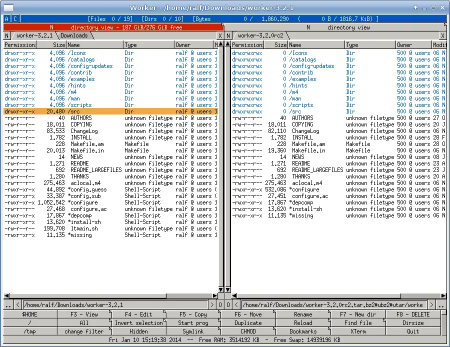 Web ツールまたは Web アプリ Worker File Manager をダウンロードする