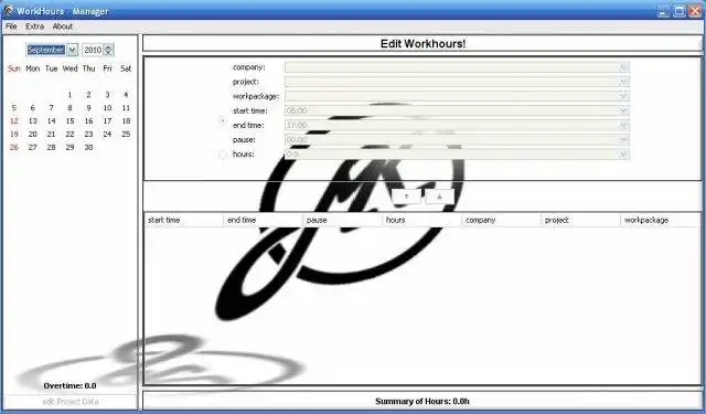 Download web tool or web app Workhour Manager ( de.: Zeiterfassung )