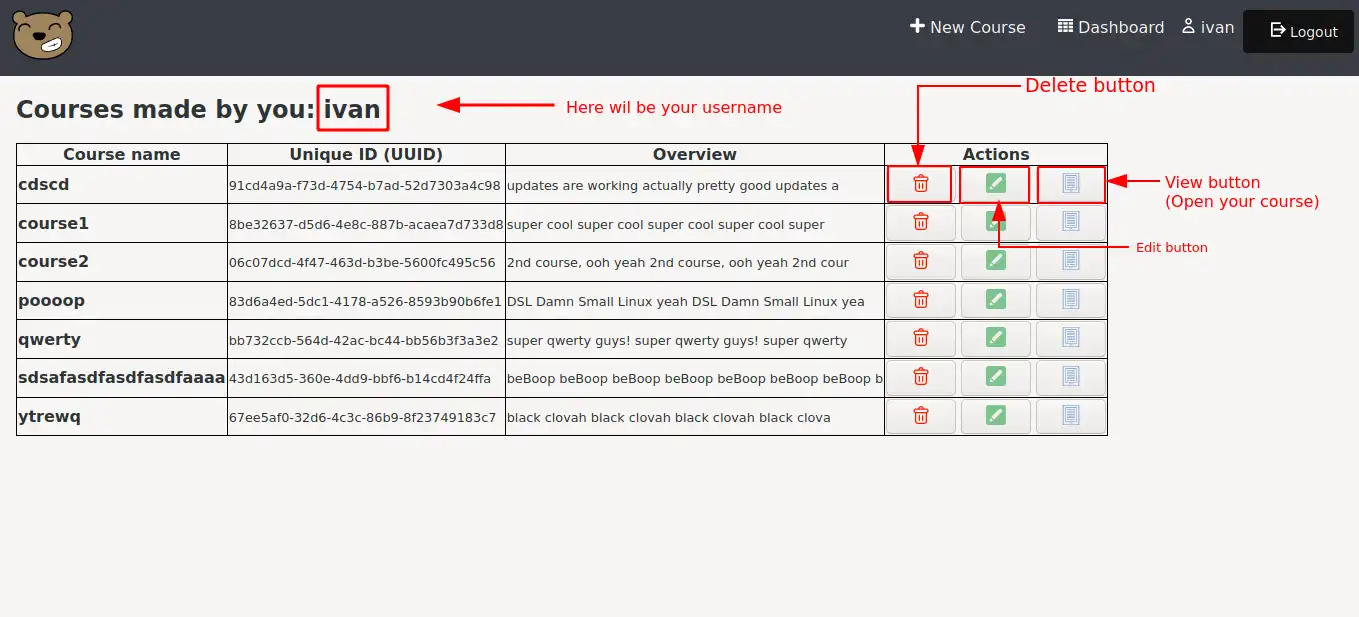 Download web tool or web app workshops_project