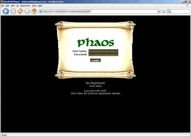 Download web tool or web app World of Phaos