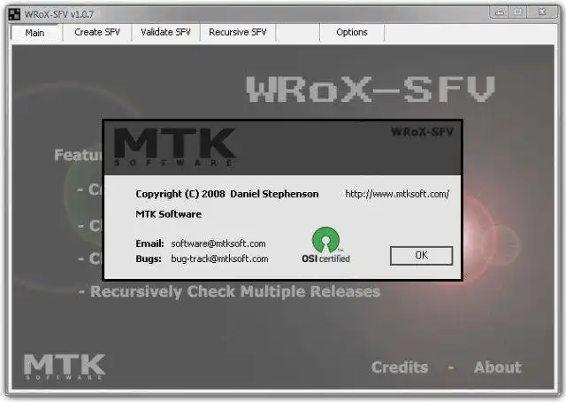 Download web tool or web app WRoX-SFV