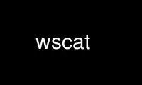 Run wscat in OnWorks free hosting provider over Ubuntu Online, Fedora Online, Windows online emulator or MAC OS online emulator