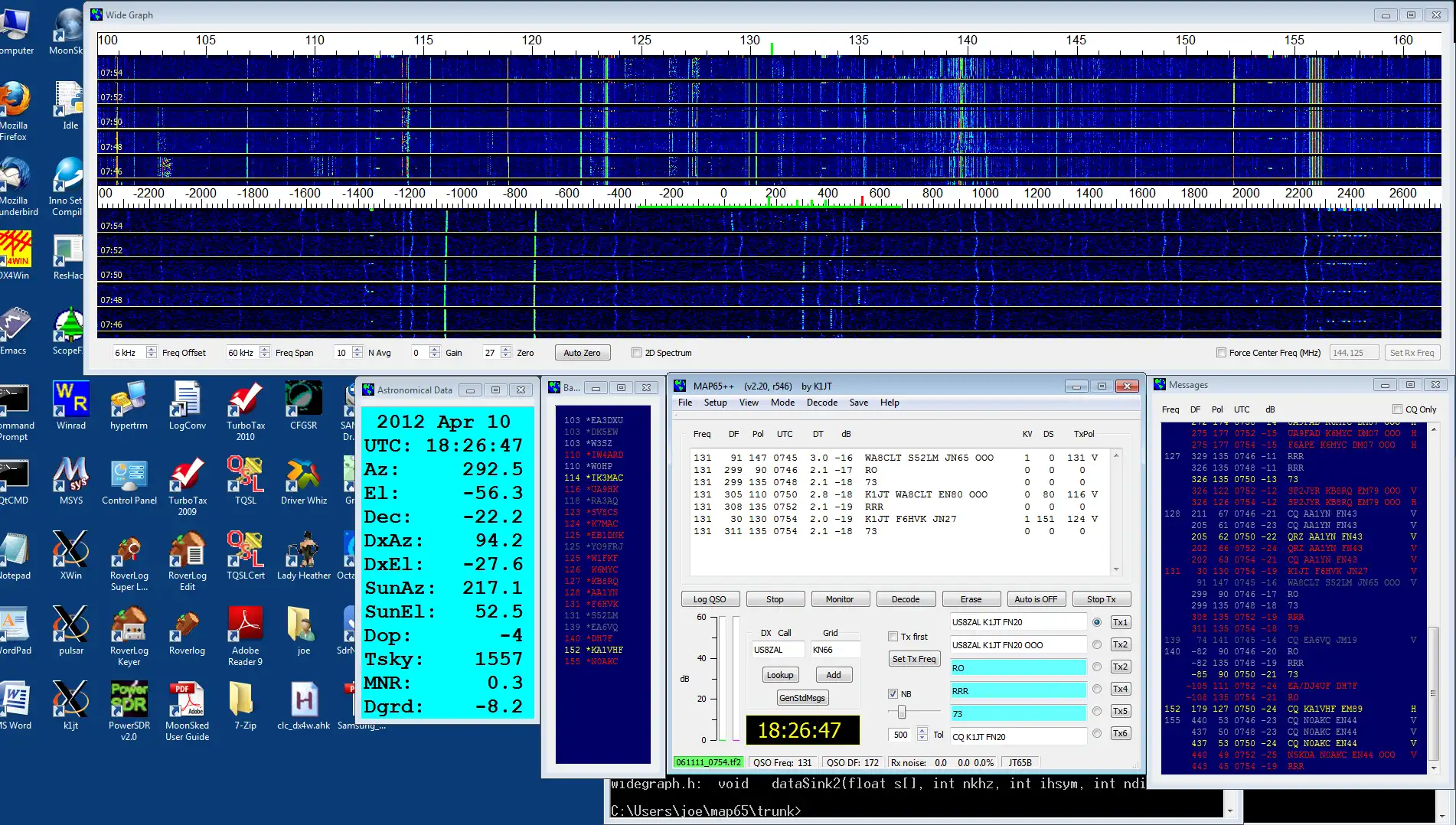 Download web tool or web app WSJT