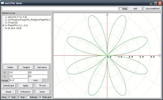 Download web tool or web app wxEcMath