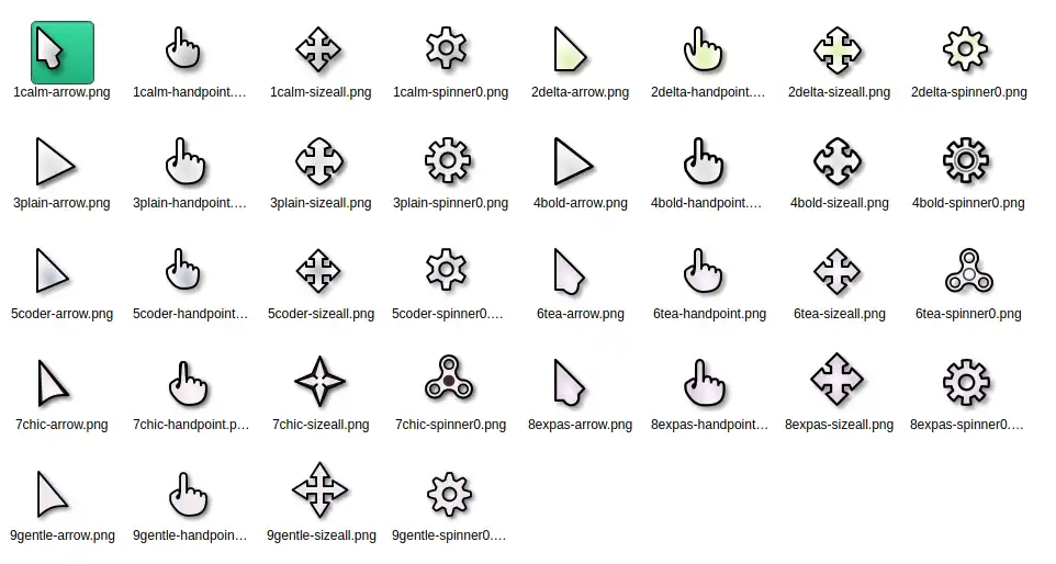 X11 cursor themes download for Windows