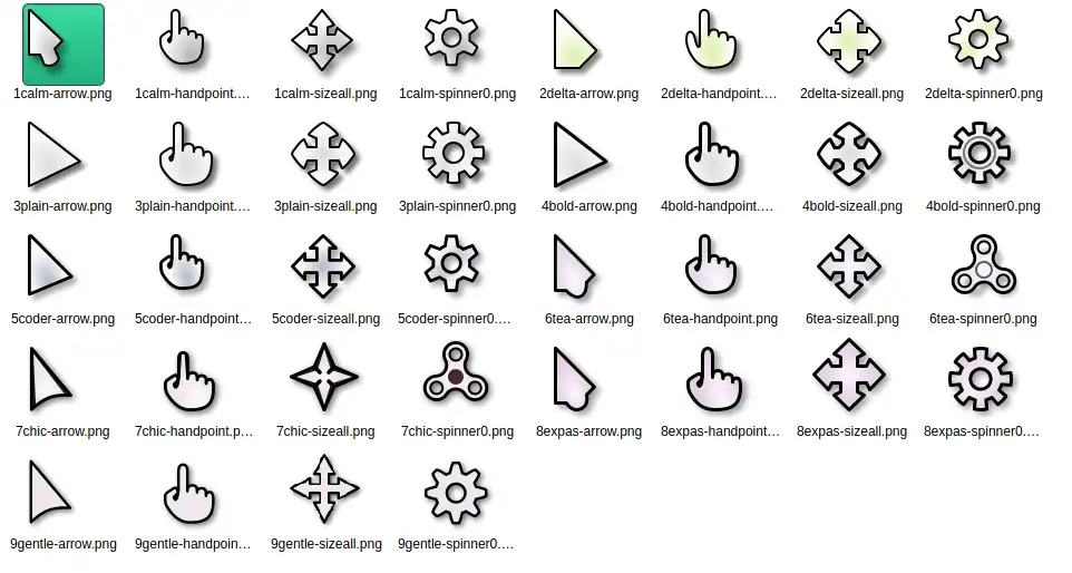 X11 cursor themes download for Windows