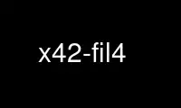 Run x42-fil4 in OnWorks free hosting provider over Ubuntu Online, Fedora Online, Windows online emulator or MAC OS online emulator